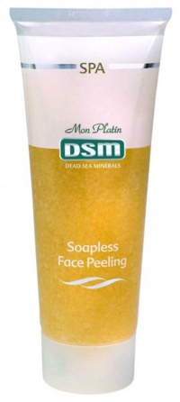 Крем-пилинг для лица без содержания мыла (ваниль) Mon Platin DSM