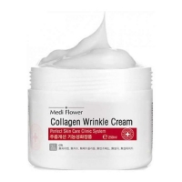 Крем для лица с коллагеном антивозрастной Medi Flower The Collagen Wrinkle Cream