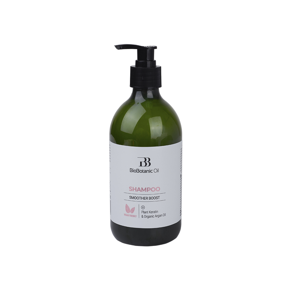 Шампунь для выпрямленных волос с растительным кератином и аргановым маслом BioBotanical Mon Platin